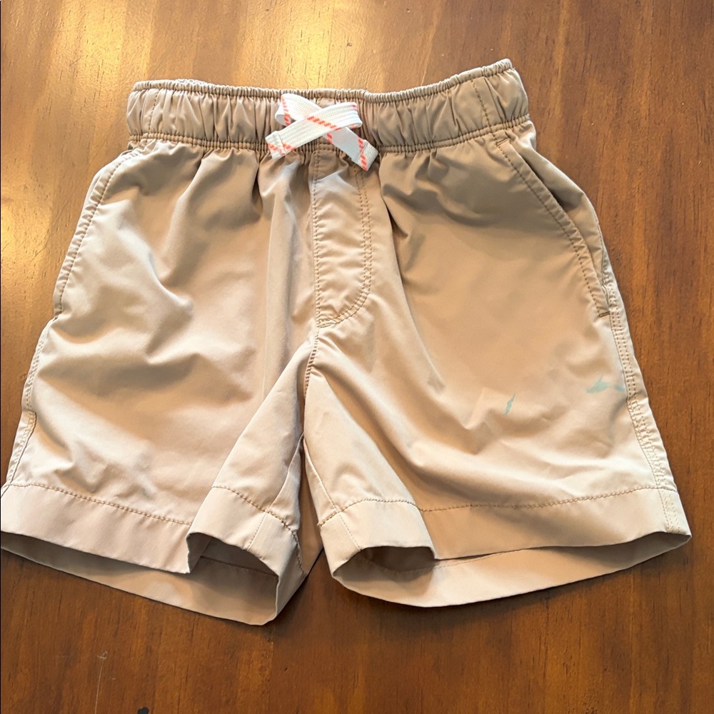 Crewcuts Boy’s Tech Performance Shorts in Sage, Navy, Khaki, and Light Gray - Picture 7 of 10